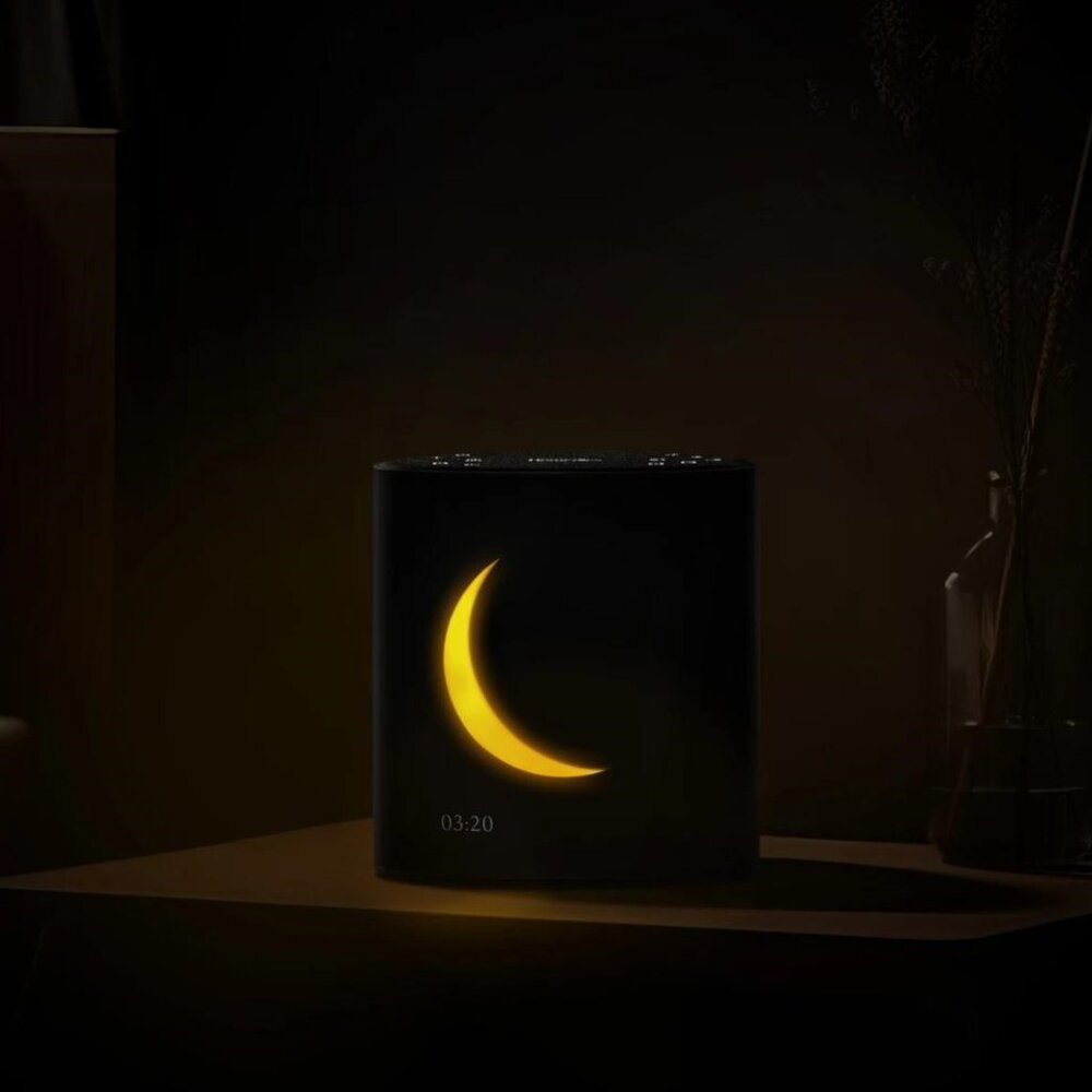 HOMEDICS SOUND SLEEP MOON DREAM SOUND MACHING AND ALARM CLOCK